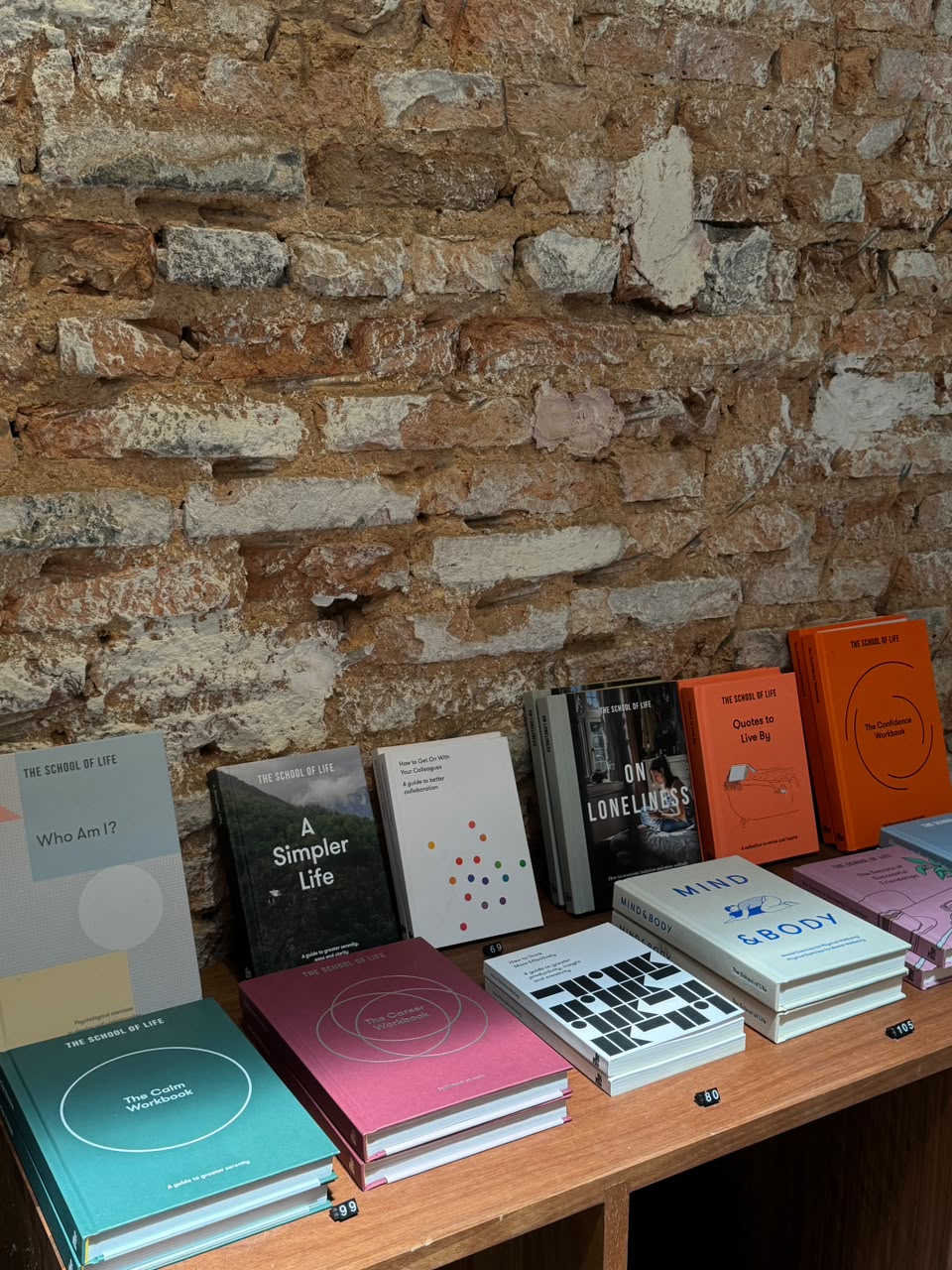 School of Life books at Ome, George Town Penang